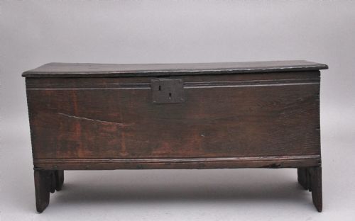 17th Century Antique Oak Coffer
