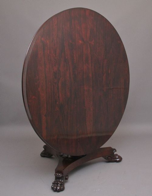 Early 19th Century Rosewood Breakfast Table