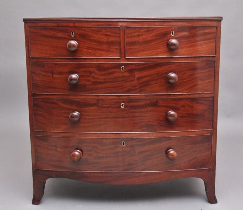 19th Century Mahogany Chest of Drawers from the Regency Period