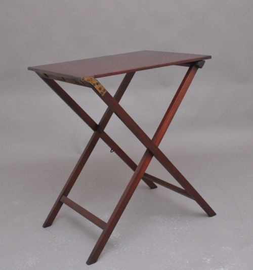 Early 19th Century Mahogany Butlers Tray on Stand