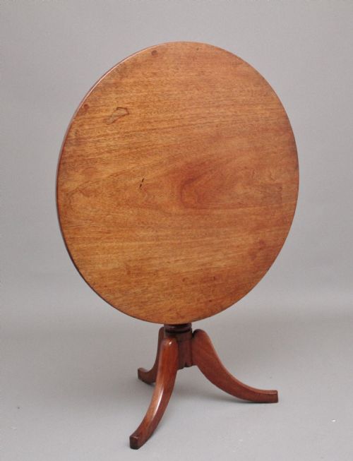 Early 19th Century Mahogany Tripod Table