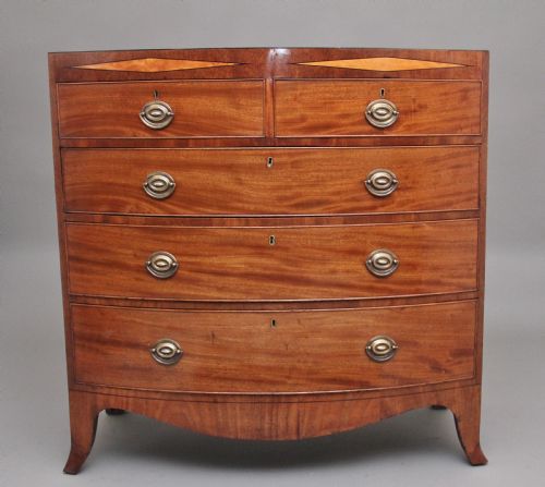 Early 19th Century Antique Mahogany Chest of Drawers