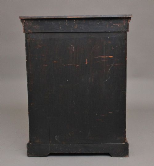 19TH CENTURY WALNUT AND MARQUETRY PIER CABINET - ADDITIONAL PHOTO 4