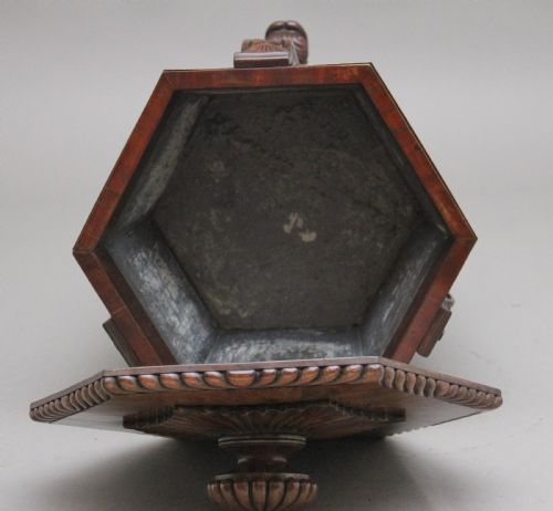 EARLY 20TH CENTURY MAHOGANY WINE COOLER IN THE REGENCY STYLE - ADDITIONAL PHOTO 9