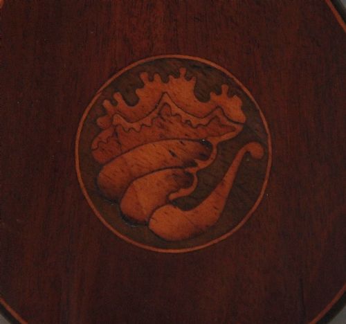 19TH CENTURY INLAID MAHOGANY BANJO BAROMETER BY L CASATELLI OF LIVERPOOL - ADDITIONAL PHOTO 6
