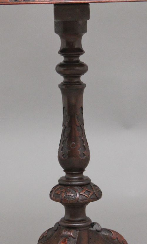 19TH CENTURY WALNUT OCCASIONAL TABLE - ADDITIONAL PHOTO 6
