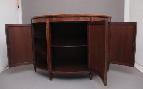 FABULOUS QUALITY 19TH CENTURY MAHOGANY AND INLAID CABINET - ADDITIONAL PHOTO 1