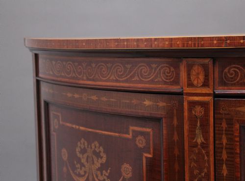 FABULOUS QUALITY 19TH CENTURY MAHOGANY AND INLAID CABINET - ADDITIONAL PHOTO 10