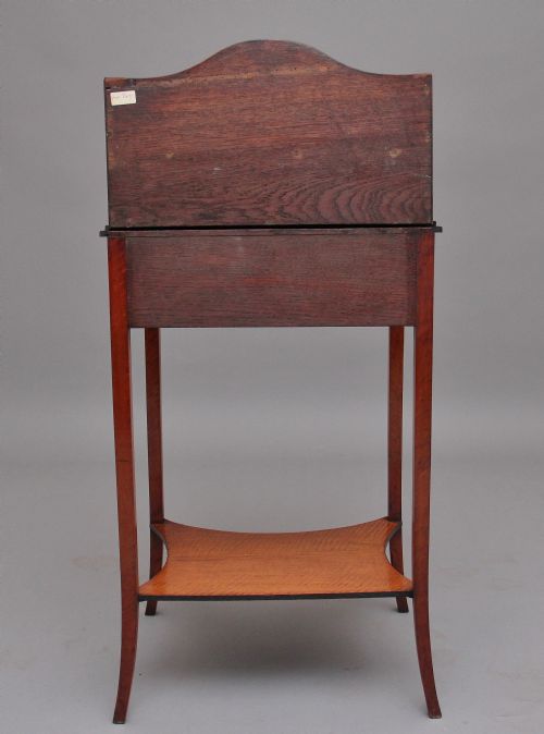 19TH CENTURY SATINWOOD LADIES WRITING TABLE - ADDITIONAL PHOTO 3