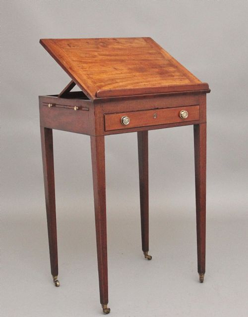 Early 19th Century Mahogany Reading Table