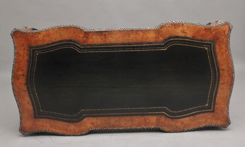 19TH CENTURY WALNUT WRITING TABLE - ADDITIONAL PHOTO 7