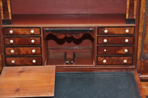 19TH CENTURY MAHOGANY ESCRITOIRE - ADDITIONAL PHOTO 6