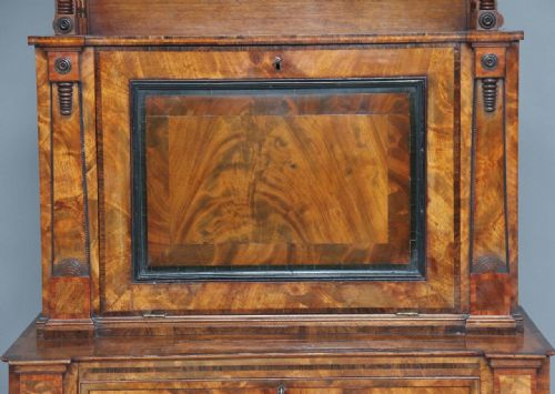 19TH CENTURY MAHOGANY ESCRITOIRE - ADDITIONAL PHOTO 15