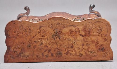 18TH CENTURY DUTCH MARQUETRY WALNUT SIDE TABLE - ADDITIONAL PHOTO 7