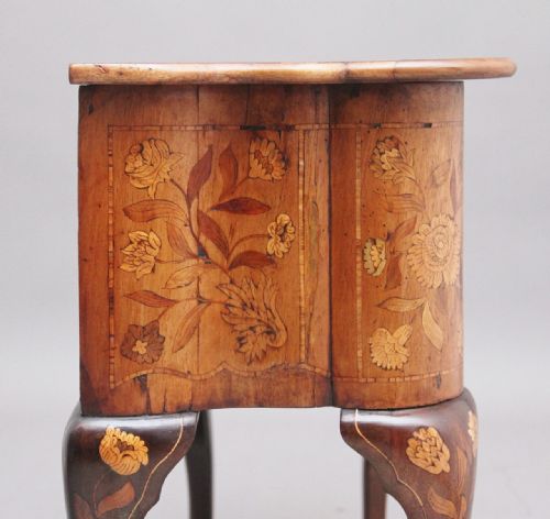 18TH CENTURY DUTCH MARQUETRY WALNUT SIDE TABLE - ADDITIONAL PHOTO 11