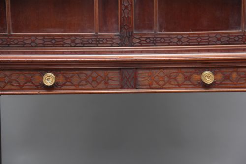 SUPERB QUALITY EARLY 20TH CENTURY CABINET BY EDWARDS ROBERTS - ADDITIONAL PHOTO 11