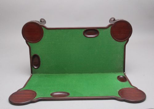 SUPERB QUALITY EARLY 18TH CENTURY MAHOGANY GAMES TABLE - ADDITIONAL PHOTO 12