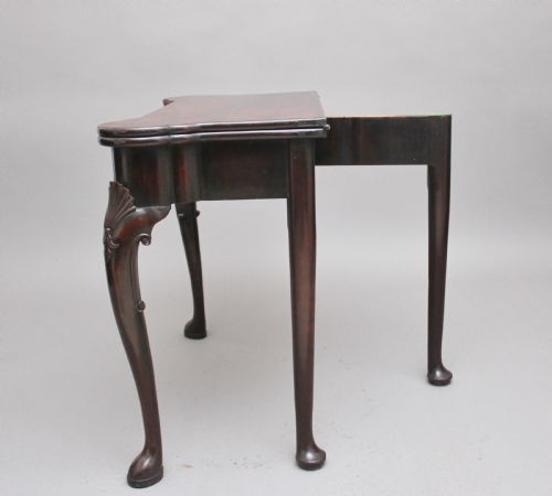 SUPERB QUALITY EARLY 18TH CENTURY MAHOGANY GAMES TABLE - ADDITIONAL PHOTO 13