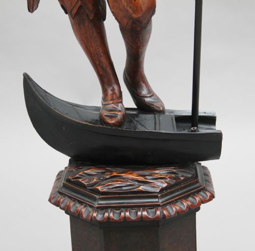 EARLY 19TH CENTURY VENETIAN FIGURE STAND - ADDITIONAL PHOTO 10