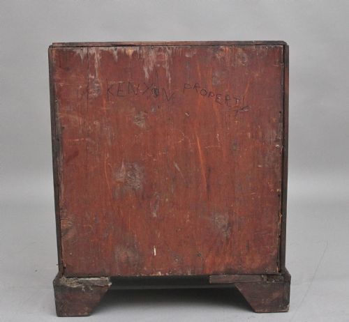 19TH CENTURY MAHOGANY CHEST OF DRAWERS - ADDITIONAL PHOTO 6