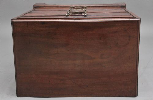 19TH CENTURY MAHOGANY CHEST OF DRAWERS - ADDITIONAL PHOTO 8