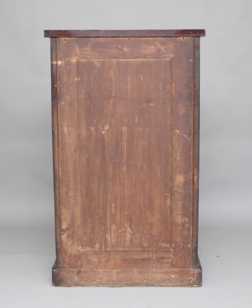 19TH CENTURY MAHOGANY WELLINGTON CHEST - ADDITIONAL PHOTO 13