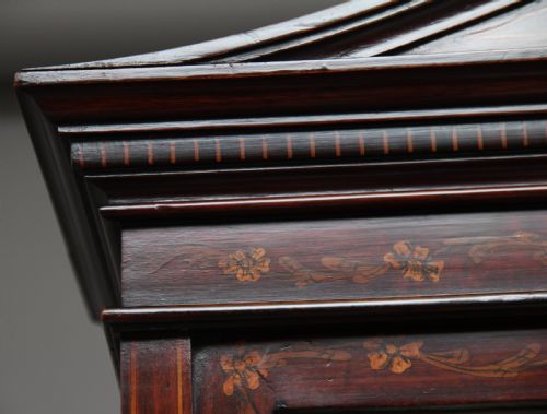 19TH CENTURY MAHOGANY AND INLAID DISPLAY CABINET - ADDITIONAL PHOTO 12