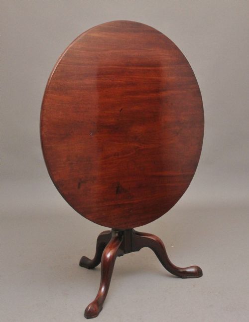 18th Century Mahogany Tripod Table
