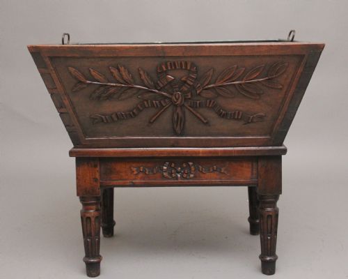 18TH CENTURY FRENCH WALNUT WINE COOLER - ADDITIONAL PHOTO 7