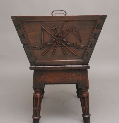 18TH CENTURY FRENCH WALNUT WINE COOLER - ADDITIONAL PHOTO 8