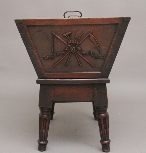 18TH CENTURY FRENCH WALNUT WINE COOLER - ADDITIONAL PHOTO 10