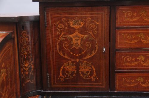 PAIR OF EARLY 20TH CENTURY MAHOGANY CARLTON HOUSE DESK'S - ADDITIONAL PHOTO 13