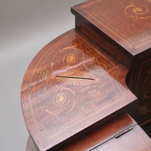 PAIR OF EARLY 20TH CENTURY MAHOGANY CARLTON HOUSE DESK'S - ADDITIONAL PHOTO 25
