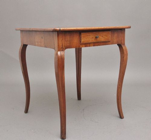 19th Century Walnut Side Table