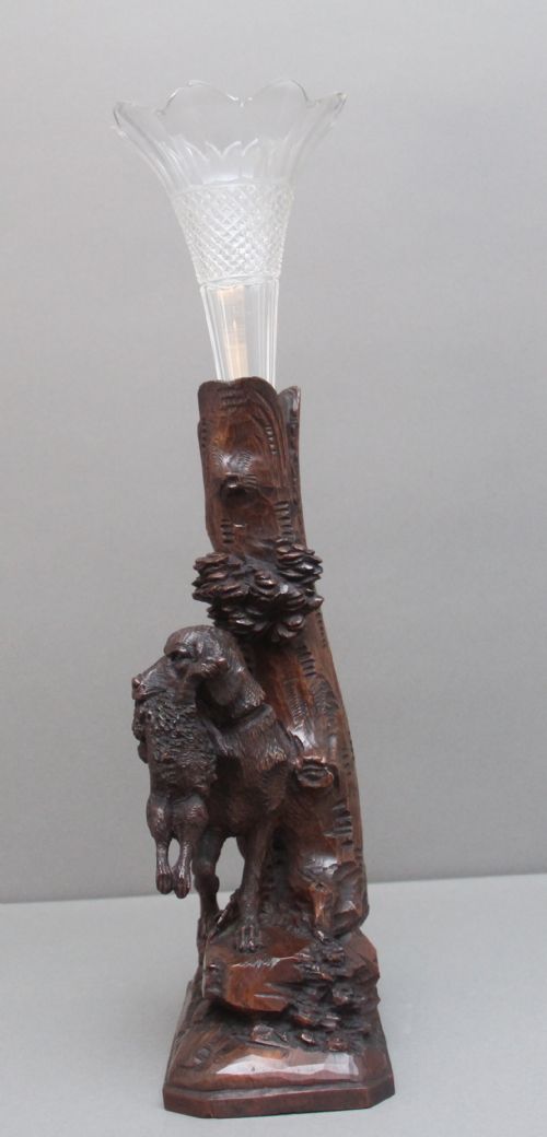 19TH CENTURY BLACK FOREST CENTRE PIECE - ADDITIONAL PHOTO 4