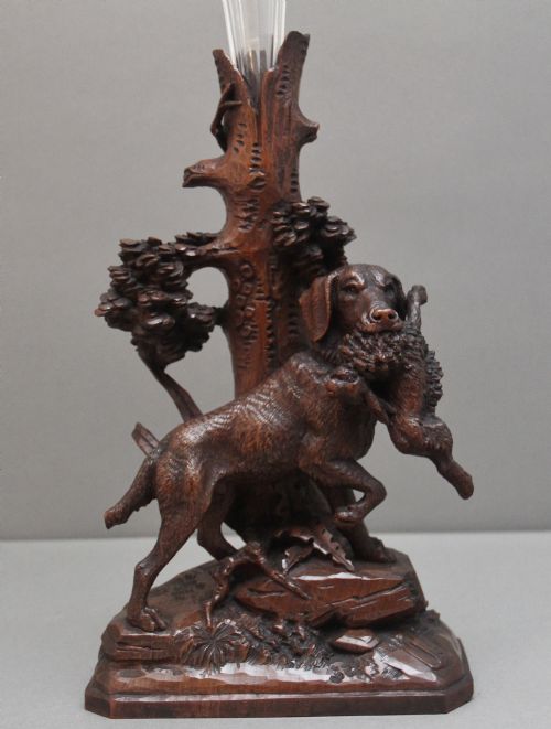 19TH CENTURY BLACK FOREST CENTRE PIECE - ADDITIONAL PHOTO 6