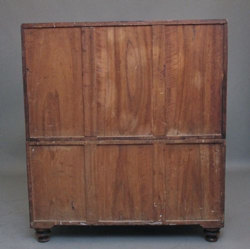19TH CENTURY CAMPHOR WOOD SECRETAIRE MILITARY CHEST - ADDITIONAL PHOTO 11