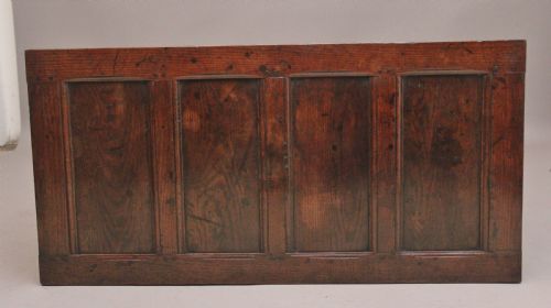 18TH CENTURY CARVED OAK MULE CHEST - ADDITIONAL PHOTO 10