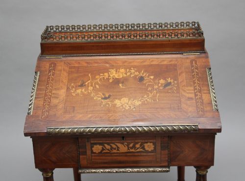 19TH CENTURY KINGWOOD AND ORMOLU MOUNTED PARTNERS DESK - ADDITIONAL PHOTO 6