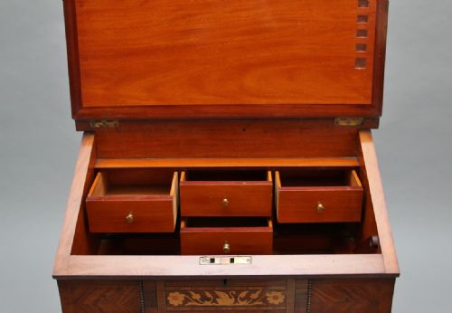 19TH CENTURY KINGWOOD AND ORMOLU MOUNTED PARTNERS DESK - ADDITIONAL PHOTO 10