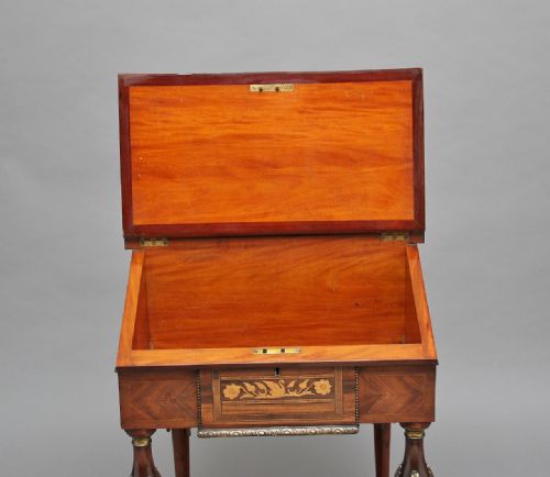 19TH CENTURY KINGWOOD AND ORMOLU MOUNTED PARTNERS DESK - ADDITIONAL PHOTO 12