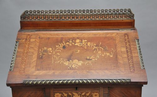 19TH CENTURY KINGWOOD AND ORMOLU MOUNTED PARTNERS DESK - ADDITIONAL PHOTO 13