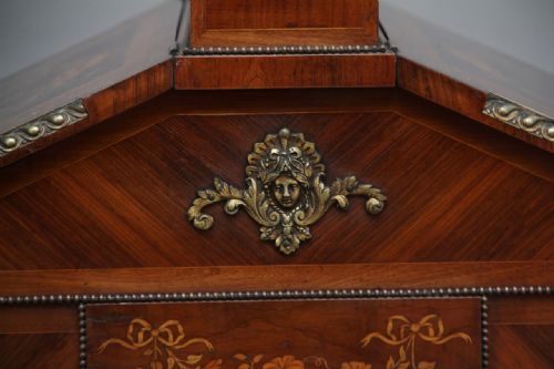 19TH CENTURY KINGWOOD AND ORMOLU MOUNTED PARTNERS DESK - ADDITIONAL PHOTO 17