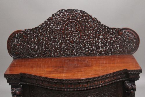 A SUPERB QUALITY 19TH CENTURY ANGLOINDIAN CABINET - ADDITIONAL PHOTO 2