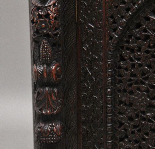 A SUPERB QUALITY 19TH CENTURY ANGLOINDIAN CABINET - ADDITIONAL PHOTO 11