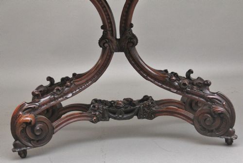19TH CENTURY ROSEWOOD CENTRE TABLE - ADDITIONAL PHOTO 11