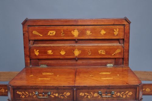 EARLY 19TH CENTURY DUTCH TRAVELLING CABINET - ADDITIONAL PHOTO 12