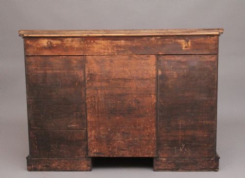 EARLY 19TH CENTURY MAHOGANY KNEEHOLE DESK - ADDITIONAL PHOTO 5