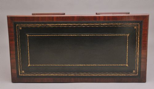 EARLY 19TH CENTURY MAHOGANY KNEEHOLE DESK - ADDITIONAL PHOTO 7