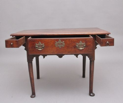 18TH CENTURY OAK SIDE TABLE - ADDITIONAL PHOTO 2